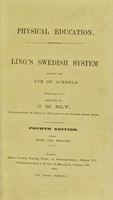 view Ling's Swedish system adapted for the use of schools / arranged by C.M. Ely.