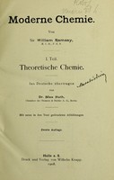 view Moderne Chemie / von William Ramsay.
