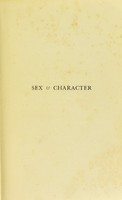 view Sex & character / by Otto Weininger ; authorised translation from the 6th German edition.