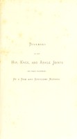 view Diseases of the hip, knee, and ankle joints and their treatment by a new and efficient method / by Hugh Owen Thomas.