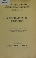 view Abstracts of reports.