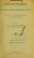 view Véngyűjtemény : a III kiadású magyar gyógyszerkönyv alapján tekintettel a legújabb gyógyszerekre s a gyermekgyakorlatra / összeállította Bókay Árpád.