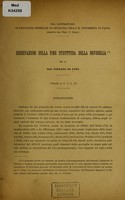 view Osservazioni sulla fine struttura della nevrologia / per il Dott. Corrado da Fano.