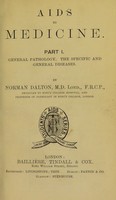 view Aids to medicine / by Norman Dalton.