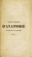 view Traité complet d'anatomie descriptive et raisonnée / par le docteur Broc.