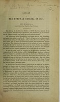 view Report on the Hurdwar cholera of 1867 / by John Murray.