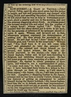 view [Newspaper cutting (October 1887?) "Bow Street : a giant in trouble - James Patrick Tolly" about 7' 5" James Patrick Folly's arrest and trial for drunken assault on a police officer in Tottenham Court Road].