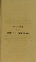 view A treatise on the art of cupping.