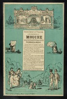 view [Leaflet (17 April 1881) advertising a Théâtre-Concert en miniature featuring Monsieur and Mademiselle Mouche, the smallest of the "petits personnages" in th world].