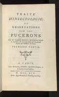 view Traité d'insectologie; ou observations sur les pucerons / Par m. Charles Bonnet.