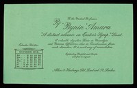 view 'Bynin' Amara : "a distinct advance on Easton's Syrup." Lancet : October 1913.