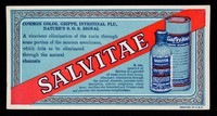 view Salvitae : common colds, grippe, intestinal flu, nature's S.O.S. signal.