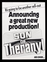 view It's going to be another sell-out : announcing a great new production! Son of Theranyl.