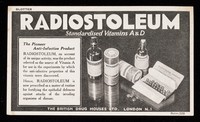 view Radiostoleum : standardised Vitamins A & D.