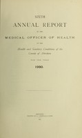 view [Report 1930] / Medical Officer of Health, Aberdeen County Council.