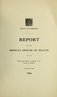 view [Report 1948] / Medical Officer of Health, Aberdeen County Council.