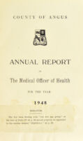 view [Report 1948] / Medical Officer of Health, Angus County Council.