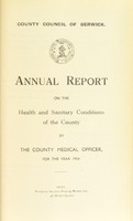 view [Report 1954] / Medical Officer of Health, Berwick County Council.