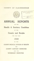 view [Report 1938-1939] / Medical Officer of Health, Clackmannan County Council.