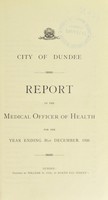 view [Report 1926] / Medical Officer of Health, Dundee City.