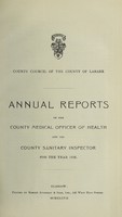 view [Report 1936] / Medical Officer of Health, Lanark County Council.