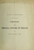 view [Report 1923] / Medical Officer of Health, Monifieth Burgh.