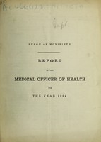 view [Report 1924] / Medical Officer of Health, Monifieth Burgh.