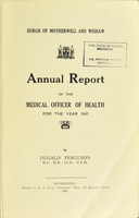 view [Report 1947] / Medical Officer of Health, Motherwell & Wishaw.