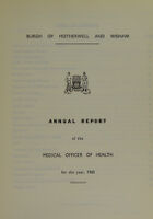 view [Report 1960] / Medical Officer of Health, Motherwell & Wishaw.