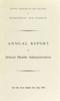 view [Report 1963] / School Health Service, Midlothian & Peebleshire.