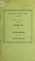 view [Report 1947] / School Health Service, Ross & Cromarty County Council.