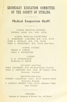 view [Report 1914] / School Medical Officer of Health, Stirling County Council.