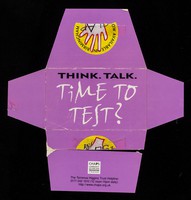 view Think. Talk. Time to test? : HIV testing in and around London / CHAPS, Community HIV and AIDS Prevention Strategy.