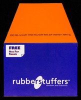 view Rubberstuffers condoms and lubricant : free, not for resale / RS Health Ltd.