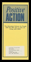 view Positive Action : the attendant scheme for people with the HIV virus or who are living with AIDS / Lewisham Crossroads.