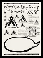 view World AIDS Day 1st December 1996 : use the logo ... customise the A2 World AIDS Day poster.