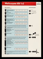 view Wellcozyme HIV 1+2 : code VK54/55 / Murex Diagnostics Limited.