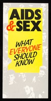 view AIDS & sex : what everyone should know / issued by the Scottish Health Education Group.