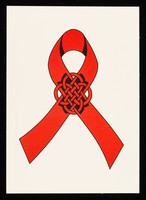 view International symbol of HIV awareness / Crusaid.