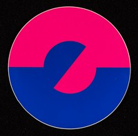 view [Taking Care campaign symbol circular sticker].