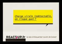 view Charge virale indéctable, on risque quoi? : REACTUP.fr : le site à fréquenter avant de baiser.