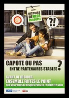 view Histoires de mecs en couple, saison 1 : capote ou pas entre partenaires stables? : Avant de décider, ensemble faites le point sur vos prise de risques passées et dépistez-vous / SNEG, prévention, ipsr.eu ; Photo:Pascal d'Ameyal.