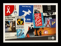 view Compilation of posters from the Centre for Sexual and Reproductive Health collection in the Library & Archives at the London School of Hygiene and Tropical Medicine : originally designed as a posterboard for the exhibition HIV/AIDS: controlling and eradicating a modern epidemic, 2014.