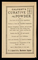 view Calvert's Curative Powder.