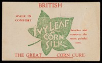 view British : walk in comfort : Ivy Leaf Corn Silk.