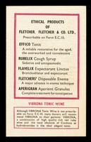 view Ethical products of Fletcher, Fletcher & Co. Ltd., prescribable on form E.C.10.