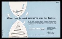 view When time is short Crystamycin may be decisive.