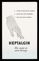 view Heptalgin : new name in pain therapy.