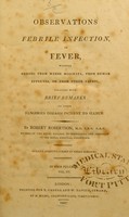 view Observations on diseases incident to seamen : whether employed on, or retired from actual service, for accidents, infirmities or old age / by Robert Robertson.