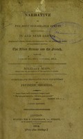 view Narrative of the most remarkable events which occurred in and near Leipzig, immedately before, during, and subsequent to, the sanguinary series of engagements between the allied armies and the French, from the 14th to the 19th October, 1813 ... / compiled and translated from the German by Frederic Shoberl.